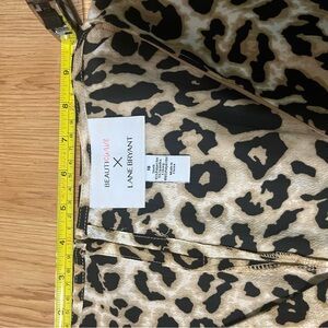 Lane Bryant Animal Print dress in Black and Tan